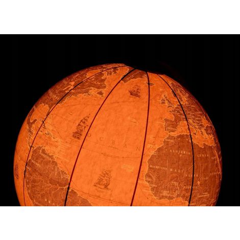 Globus Zachem podświetlany stylizowany Żaglowce, 32cm - 2